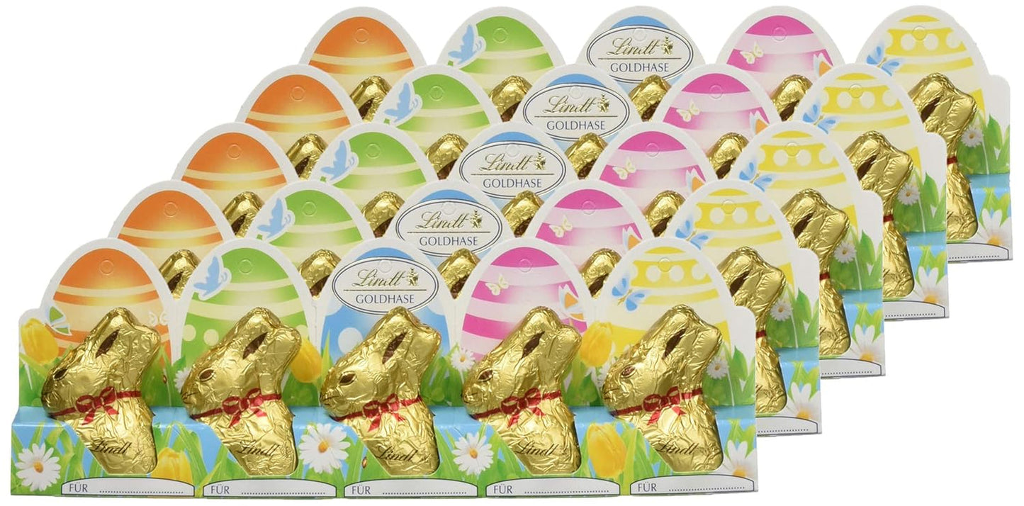 Mini Golden Bunny perforé paquet de 5 (5 x 50g)