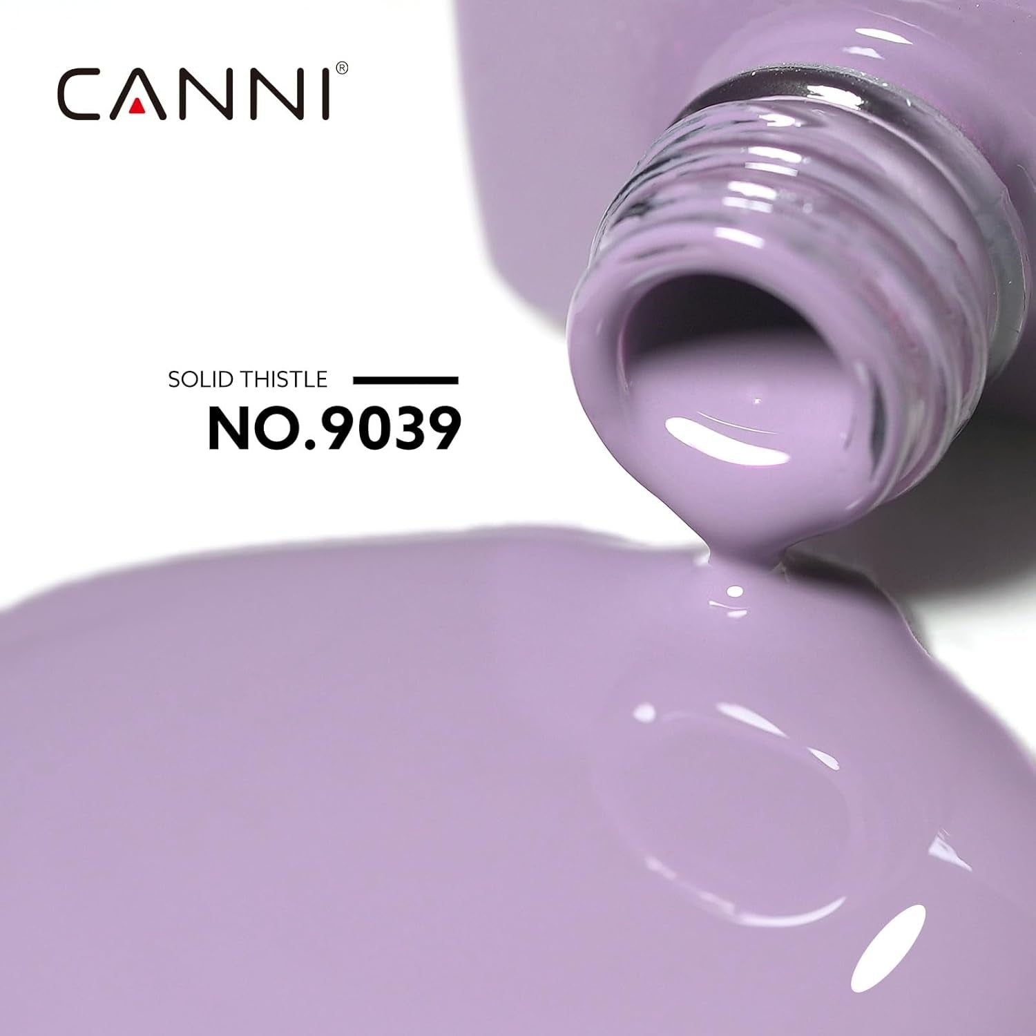 Vernis à ongles gel CANNI, semi-permanent, violet foncé, vernis à ongles, gel UV, trempage, manucure