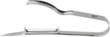 Éplucheur d'asperges WMF Gourmet 17 cm, acier inoxydable Éplucheur Cromargan Naty Shop