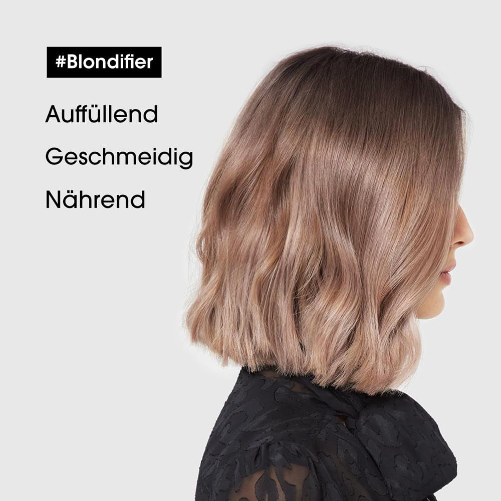L'Oréal Professionnel | Masque nourrissant pour cheveux blonds et décolorés, extrait de fruit d'Açaï, Série Expert, masque blond Naty Shop masque capillaire