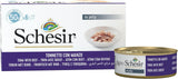 Gelée pour chat au thon et au bœuf, nourriture humide pour chat en gelée, 8 x 6 boîtes x 50 g