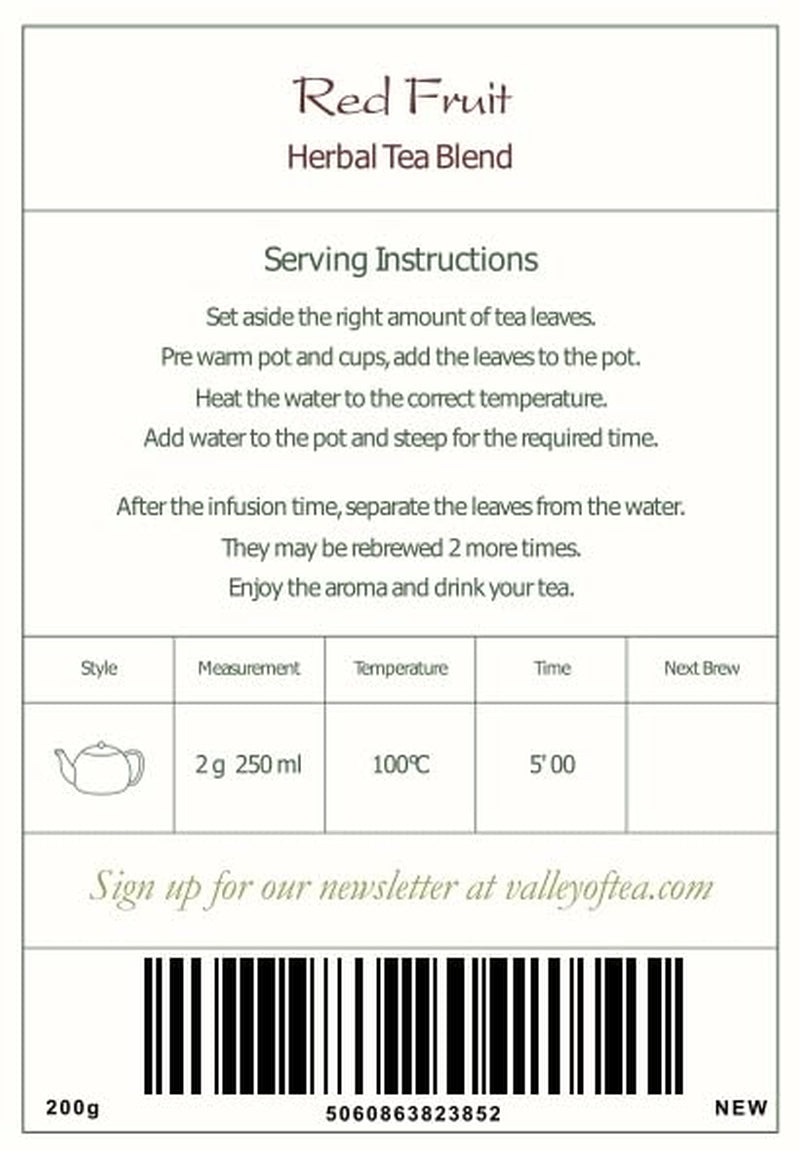 Mélange de fruits et tisanes bio - Tisane 100% naturelle au goût intense de fruits rouges - Thé aux fruits Thé aux fruits bio Thé aux fruits en vrac Thé aux fruits en vrac Thé aux fruits d'hiver