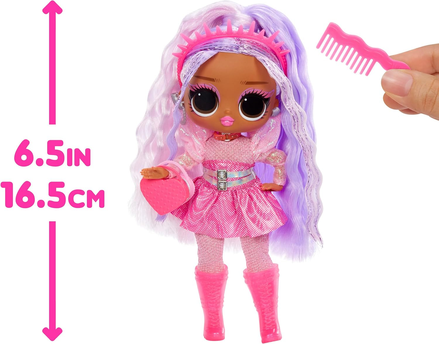 L.O.L. Surprendre! Tweens Neon Pop Stars - Kitty K - 1 poupée mannequin avec surprises rétro-éclairées et plus de 10 tenues et accessoires Pop Star, y compris des micro-bandes rétro, cadeau pour enfants 4+ Naty Shop Dolls
