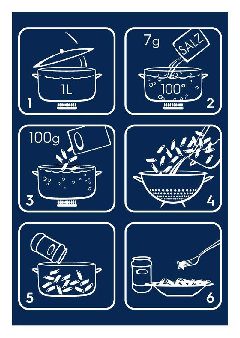 Penne Rigate Barilla pâtes de blé dur n. 73 – Paquet de 1 (1x5kg)