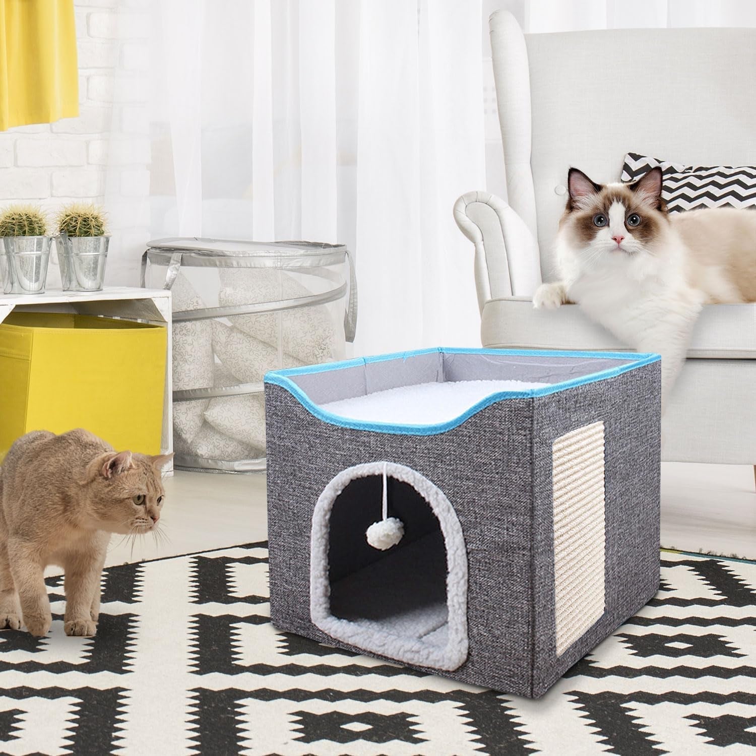 Couvertures et meubles, Animaux, Grottes et maisons, Chats, Lits pour chats, Chats - lits, matelas