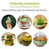 Bohyang Garden Matcha Powder 100g – Thé vert haut de gamme de Corée du Sud | Finement moulu et riche en tradition | Pour les lattés, les smoothies, les pâtisseries et les rituels de soins personnels | Poudre de Matcha en sachet refermable