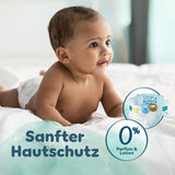 Couches Pampers Harmony taille 4, 174 couches, 9 kg-14 kg, protection douce de la peau avec protection 100 % Pampers