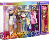 Rainbow High 571049 Fashion Studio - Poupée exclusive avec vêtements, accessoires et 2 perruques brillantes - Créez plus de 300 tenues !