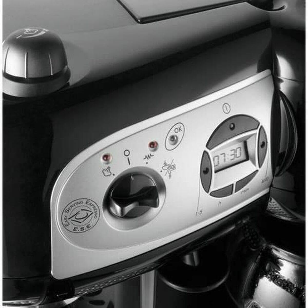 De'Longhi BCO264.1 Machine à expresso et à café en un, avec pompe, noir, 38 x 24 x 35 cm