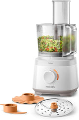 Philips Kompakte Küchenmaschine – 850 W, 31 fonctions, 2,1 litres, Powerchop, Edelstahlklinge (HR7530/10) Kitchen Naty Shop 700 W, 16 fonctions