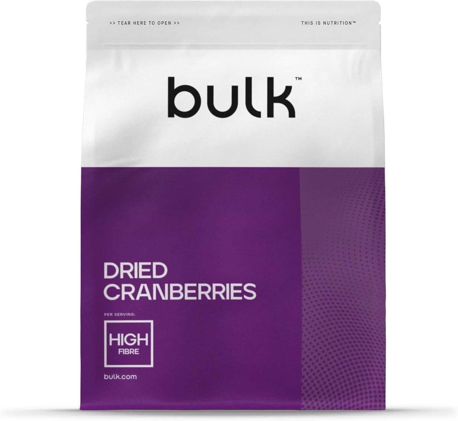 Canneberges séchées en vrac, 500 grammes de produits déshydratés Naty Shop
