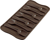 Silikomart 199194, pour Pralines au Chocolat, Motif Hiver Cuisine Naty Shop Cuillère