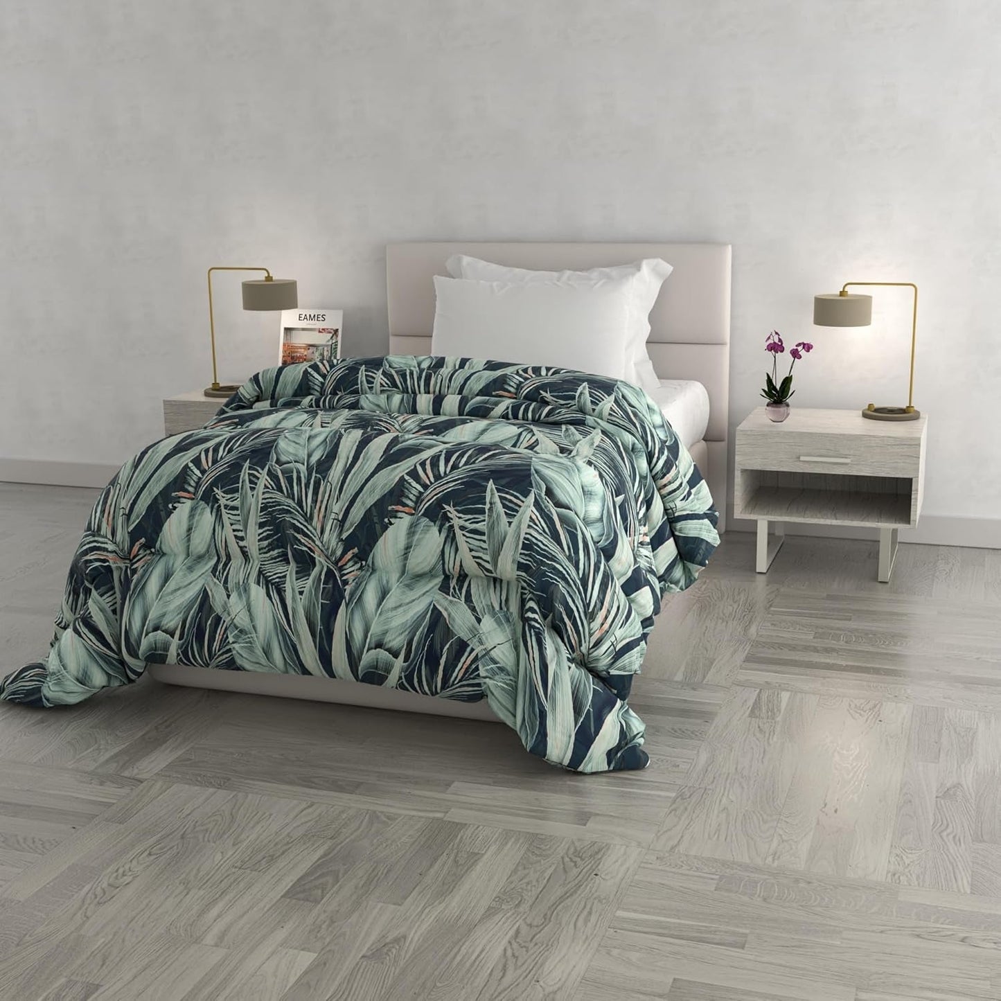 Couette d'hiver à la mode, Florence, 260X260Cm Couettes et quilts Naty Shop Tropical 220X260Cm