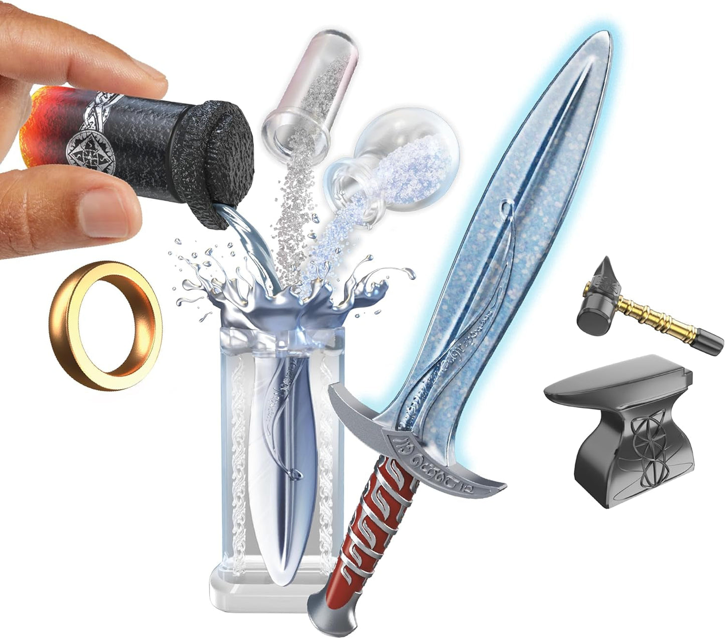 Mga'S Miniverse Make It Mini - Le Seigneur des Anneaux Mini Collectibles Blind Pack Réplique de kit d'artisanat en résine Convient aux collectionneurs et aux enfants de 8 ans Non ESSBAR Action Figures Naty Shop