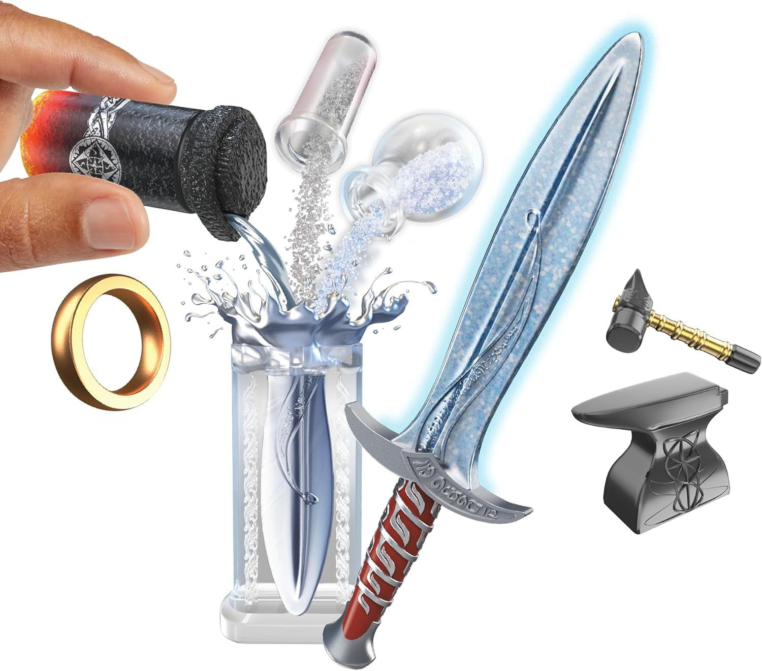 Mga'S Miniverse Make It Mini - Le Seigneur des Anneaux Mini Collectibles Blind Pack Réplique de kit d'artisanat en résine Convient aux collectionneurs et aux enfants de 8 ans Non ESSBAR Action Figures Naty Shop