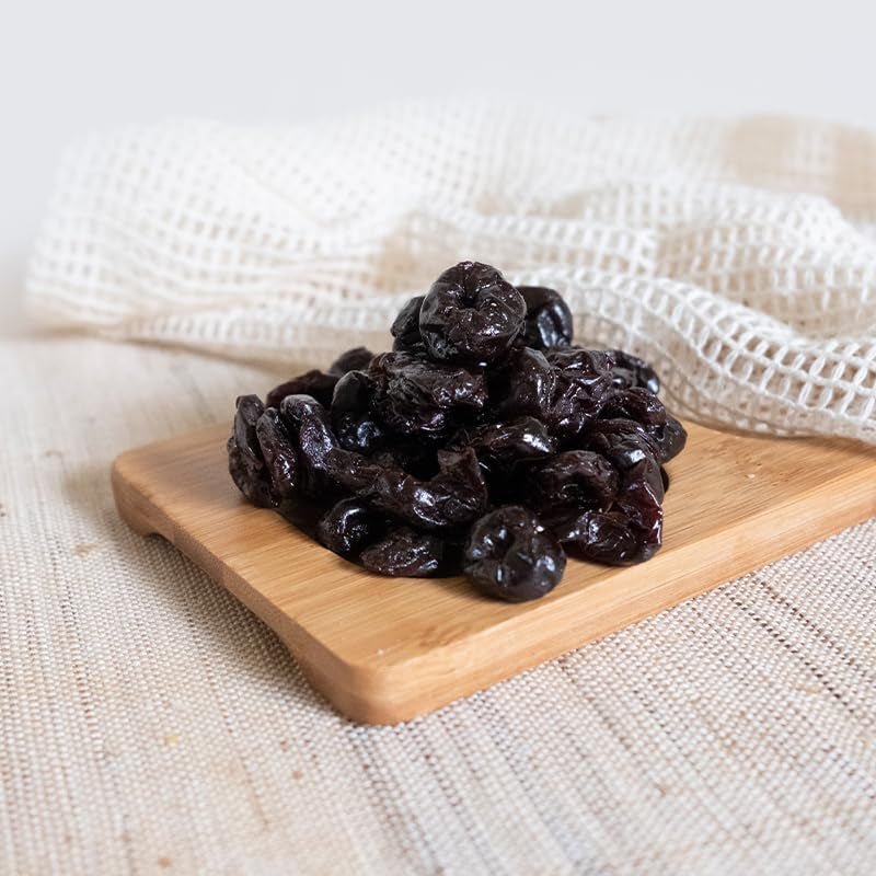 1 kg de cerises bio séchées, sans noyaux, sans additifs, édulcorants et conservateurs Produits déshydratés Naty Shop