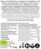 1 kg de prunes séchées bio à noyaux mous, sans additifs ni conservateurs, entièrement naturels Produits déshydratés Naty Shop