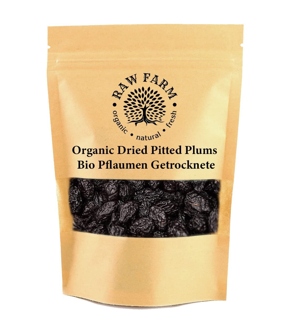 1 kg de prunes séchées bio sans noyaux, sans humidité, sans additifs, sans conservateurs, entièrement naturels Produits séchés Naty Shop Titre par défaut