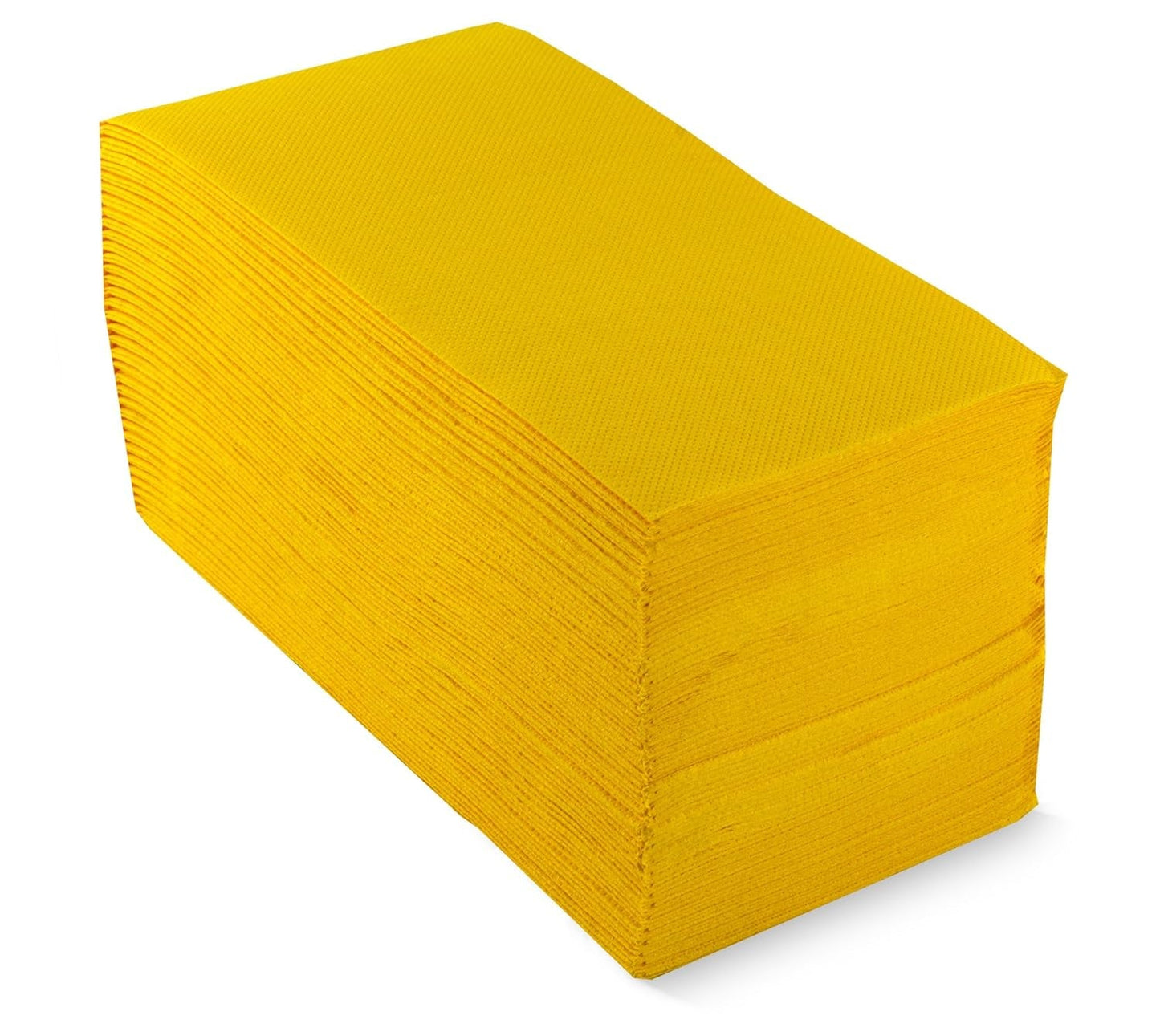 Lampe suspendue Ser42107363 Premium, serviette 40X40, 2 couches, pli 1/8, 40 serviettes, Punta-Punta, jaune