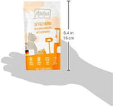MjAMjAM - Nourriture humide de qualité supérieure pour chats – Sachet compressible – Poulet juteux avec de délicieuses carottes, paquet de 12 (12 x 125 g) sans céréales avec viande supplémentaire