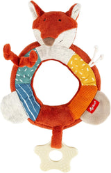 SIGIKID 40490 Anneau actif Baby Activity PlayQ Jouet filles et garçons pour enfants recommandé à partir de 3 mois Jouets bébé multicolores Naty Shop Multicolore/renard