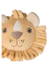 Sterntaler Bras de hochet Lion Leo - Peluche pour bébé avec hochet et élastique - Pour que bébé puisse saisir et jouer avec - Cadeau idéal, Ocre Baby Toys Naty Shop