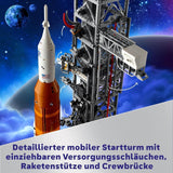 LEGO Icons NASA Artemis Launch Pad Cadeau Décoration de salon ou de bureau Ensemble de construction pour adultes avec capsule spatiale Orion et rampe de lancement Objet de collection 10341 Jeux de construction Besuche den LEGO-Store