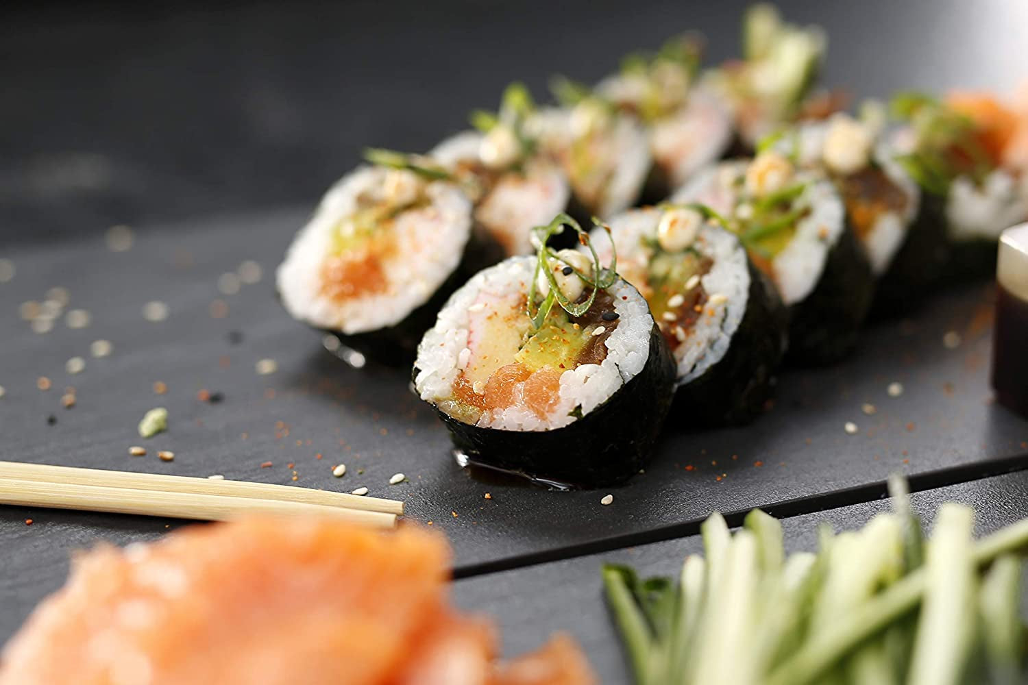 ITA-SAN Sushi Set (set complet de 9 pièces, idéal pour débuter, pour essai ou cadeau) 1 paquet