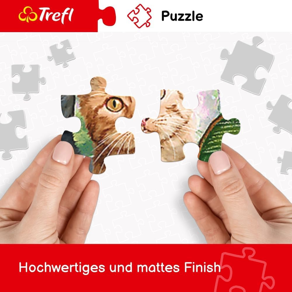 Trefl 10880 Colibris sous les tropiques 1000 pièces - Puzzle d'oiseaux à faire soi-même, divertissement créatif, pour adultes et enfants de 12 ans et plus, puzzle multicolore Naty Shop