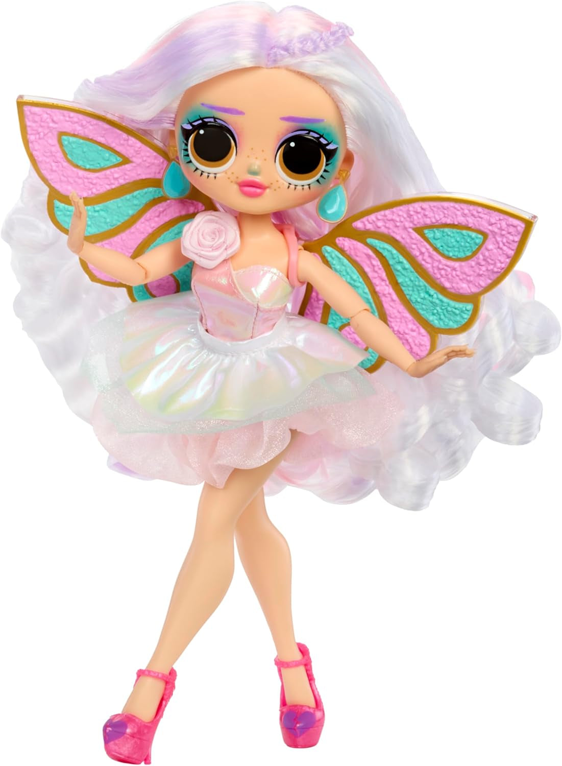 Mdr Surprise ! Série OMG Eye Spy - Fée - Comprend 1 poupée avec tenue et accessoires, résolution d'énigmes et découverte surprise, 4 poupées à collectionner