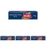 Barilla Pasta Klassische Spaghetti n.5 aus Hartweizen de haute qualité immergé al dente, (1 x 500 g), sans goût