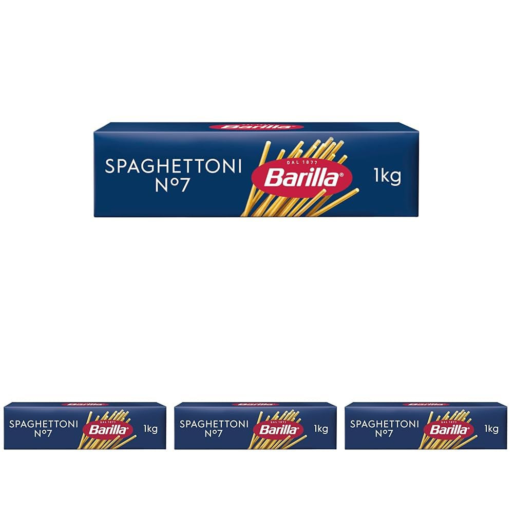 Barilla Pasta Klassische Spaghetti n.5 aus Hartweizen de haute qualité immergé al dente, (1 x 500 g), sans goût