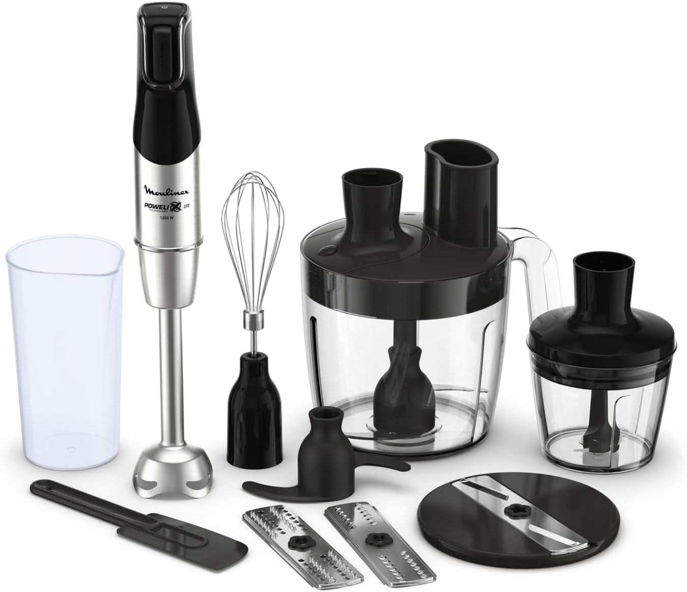 Infinyforce Pro Standmixer 1200W, Hochleistungsklingen, Schnelle Ergebnisse, Ergonomische Geschwindigkeitregelung, Geschwindigkeitregelung, Abnehmbare Spülmaschinenfeste Teile DD95JD10 Cuisine Naty Shop
