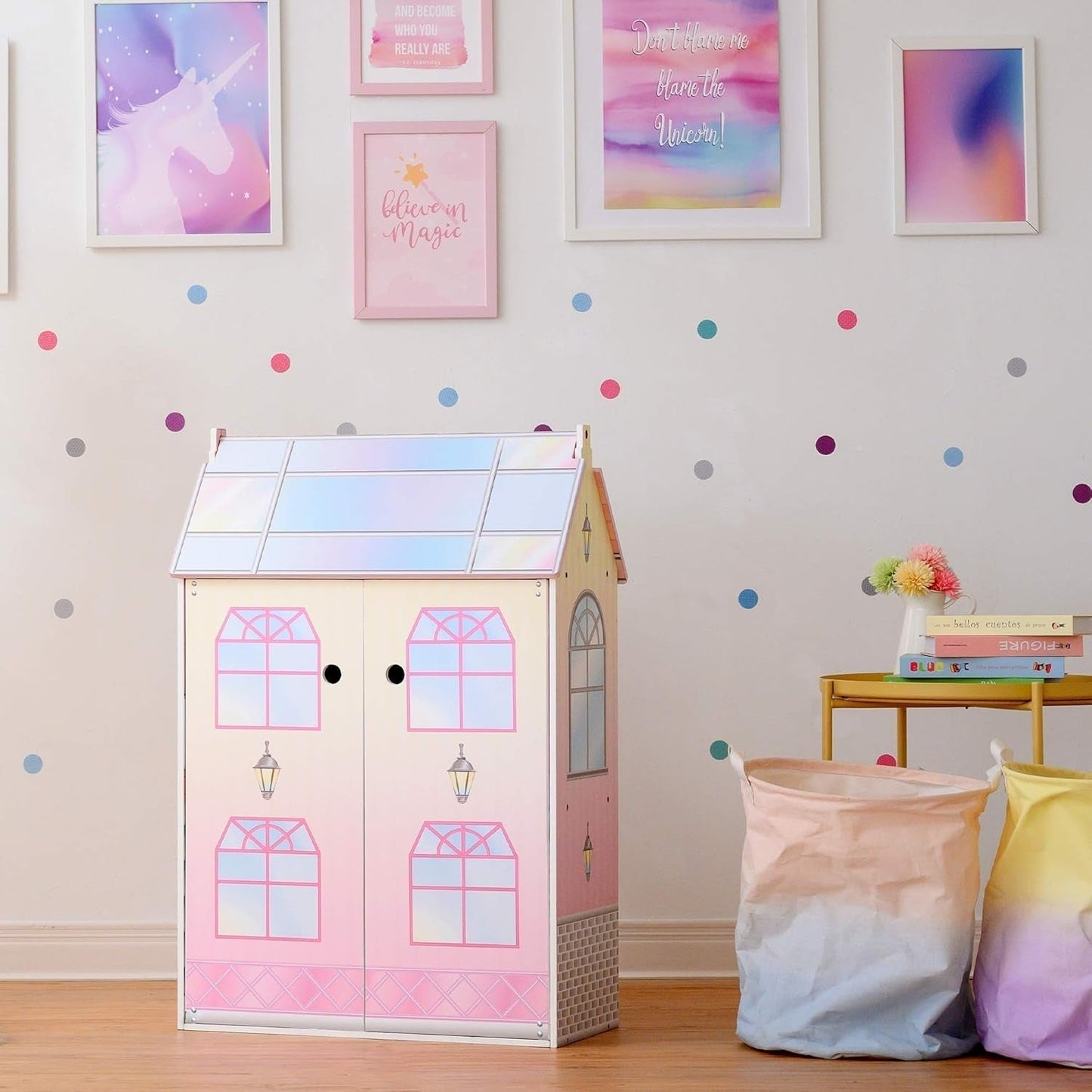 Olivias Little World Glasshouse Kids Maison de poupée 12" et 10 accessoires de poupée 3,5" Multi Td-12518D Maisons de poupées Naty Shop