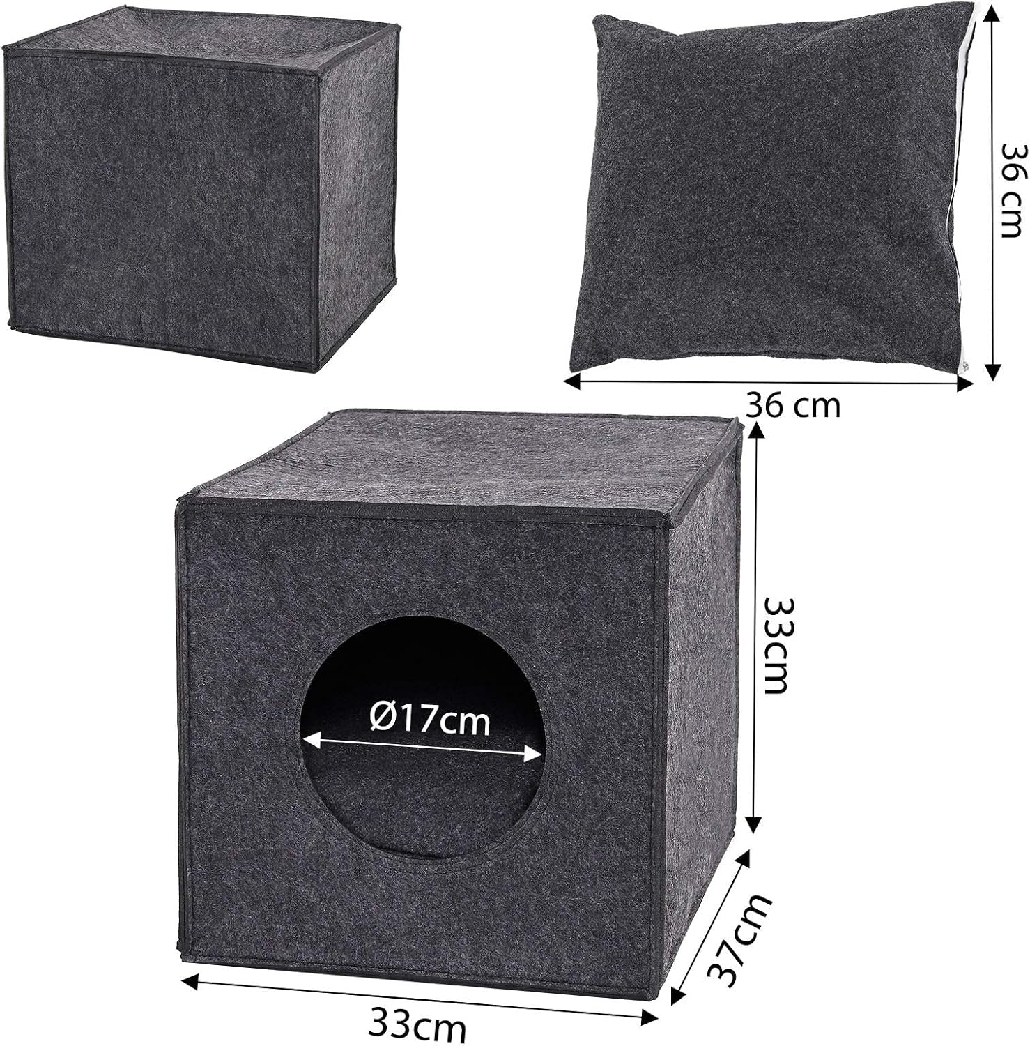 Couvertures et meubles, Animaux, Grottes et maisons, Chats, Lits pour chats, Chats - lits, matelas
