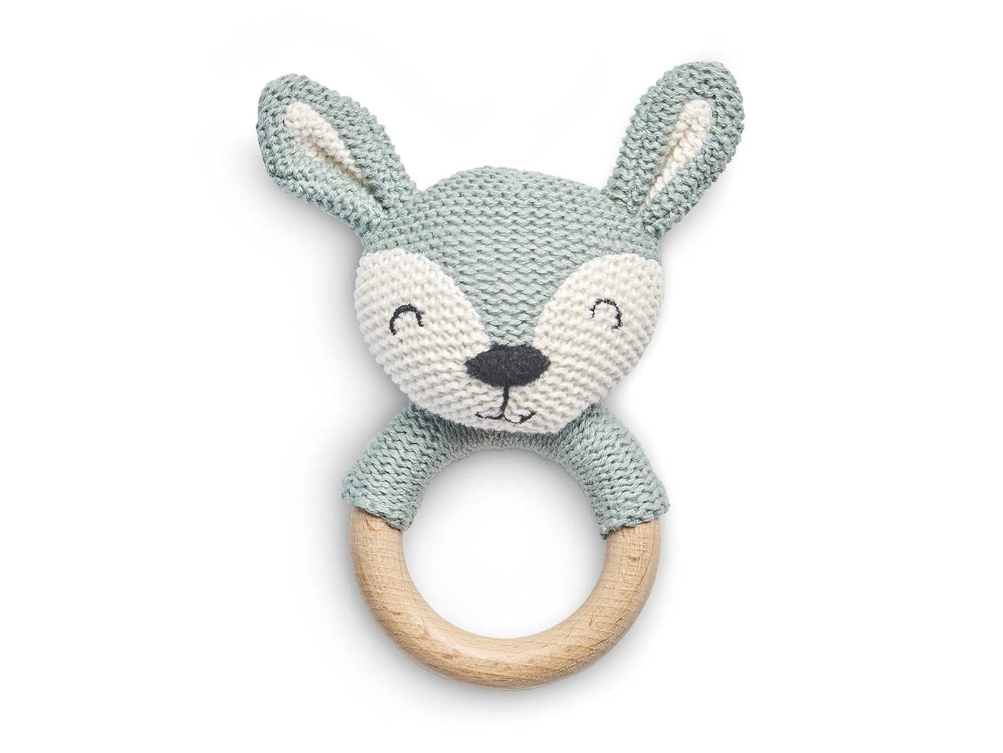 Jollein 101-001-67008 Anneau de dentition en caoutchouc naturel Ours en peluche Biscuit