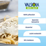 Crème Condisoia, crème de cuisson idéale pour les personnes intolérantes au lactose, végétaliens et végétariens, polyvalente en cuisine, 6 x 200 g