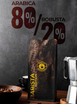 Ormado Coffee House, capsules de café, grains de café brevetés du Kenya – mélange Arabica et Robusta, grains de café entiers pour machines à café entièrement automatiques, grains torréfiés, café complet 1 kg, entièrement automatique
