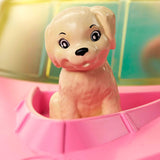 Barbie Speedboat Set, poupée Barbie aux cheveux blonds, gilet de sauvetage rose, bateau, chiot, accessoires, cadeaux pour 3+, Grg30 Naty Shop Dolls