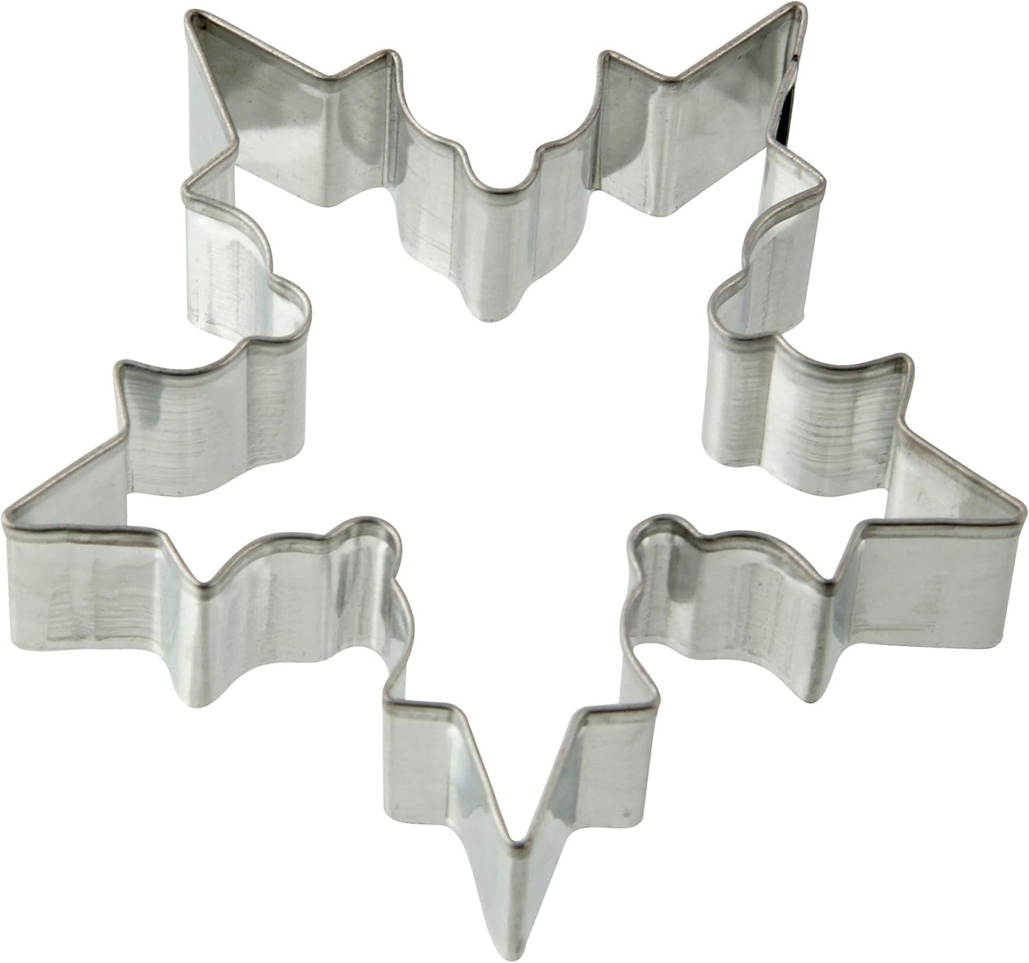 Zenker Emporte-pièce flocon de neige, emporte-pièce de Noël, emporte-pièce fondant, emporte-pièce de haute qualité, aide de cuisine en tôle d'acier, couleur : argent