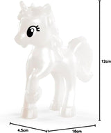 Simba Evi Princesse Fantasy of Love Poupée dans une robe de conte de fées avec une licorne étincelante 12 cm Poupée de jeu à partir de 3 ans