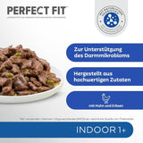 PERFECT FIT™ Sachets pour chats, intérieur, au poulet, 12 x 85 g