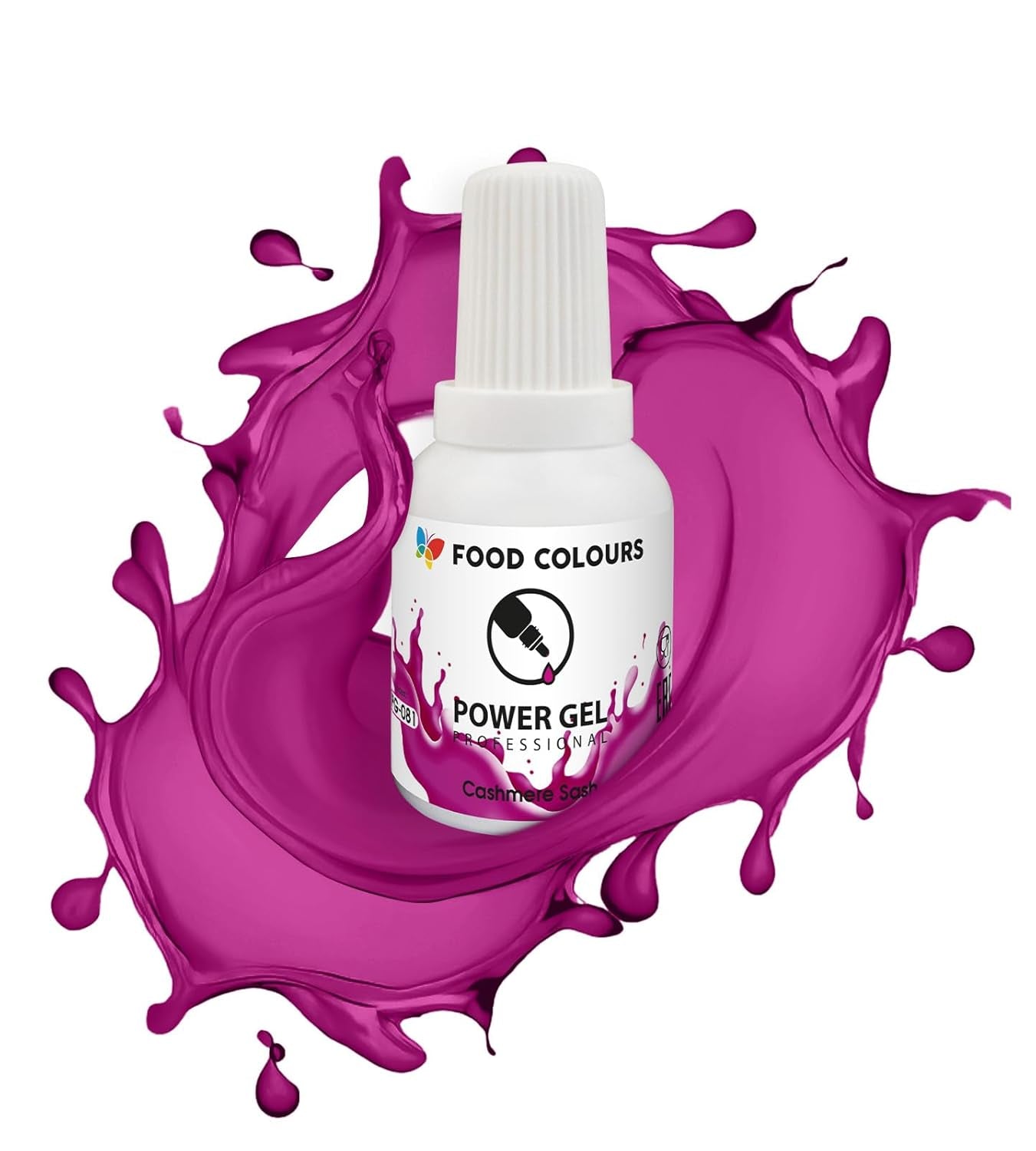 Colorant alimentaire en gel, beige, couleur champagne, 20 g. Colorant alimentaire pour une large gamme d'applications pour la décoration de gâteaux, tartelettes, crème, génoise, glaçage royal, macarons.