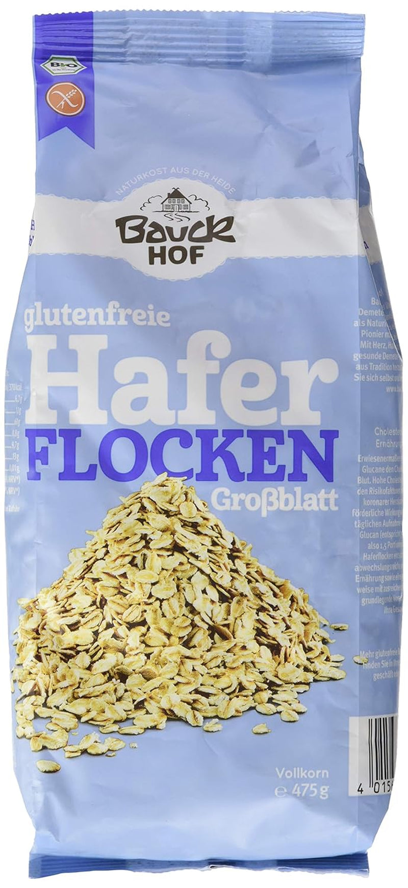 Flocons d'avoine Hof bio, 475 g