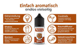 Arôme Alimentaire Twizzy Waffle - 30 ml - Arôme intense - Idéal pour la pâtisserie Arome Naty Shop