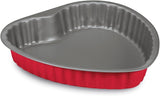 508000000hgnam Rossana 2.0, forme coeur 25 cm, acier avec revêtement inadéquat, Moules et plaques pour pâtisserie Naty Shop