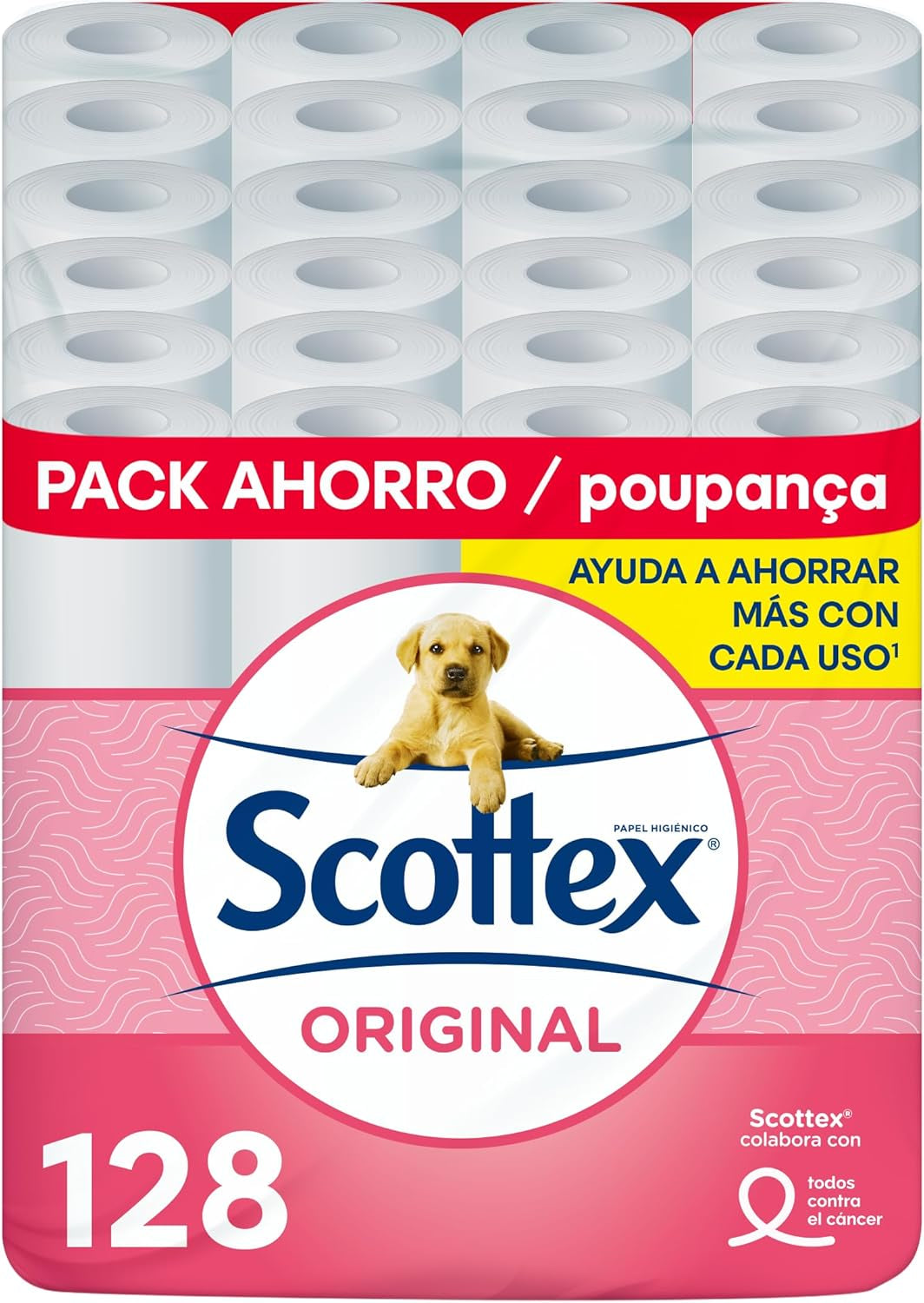 Papier toilette Original, 128 rouleaux blancs