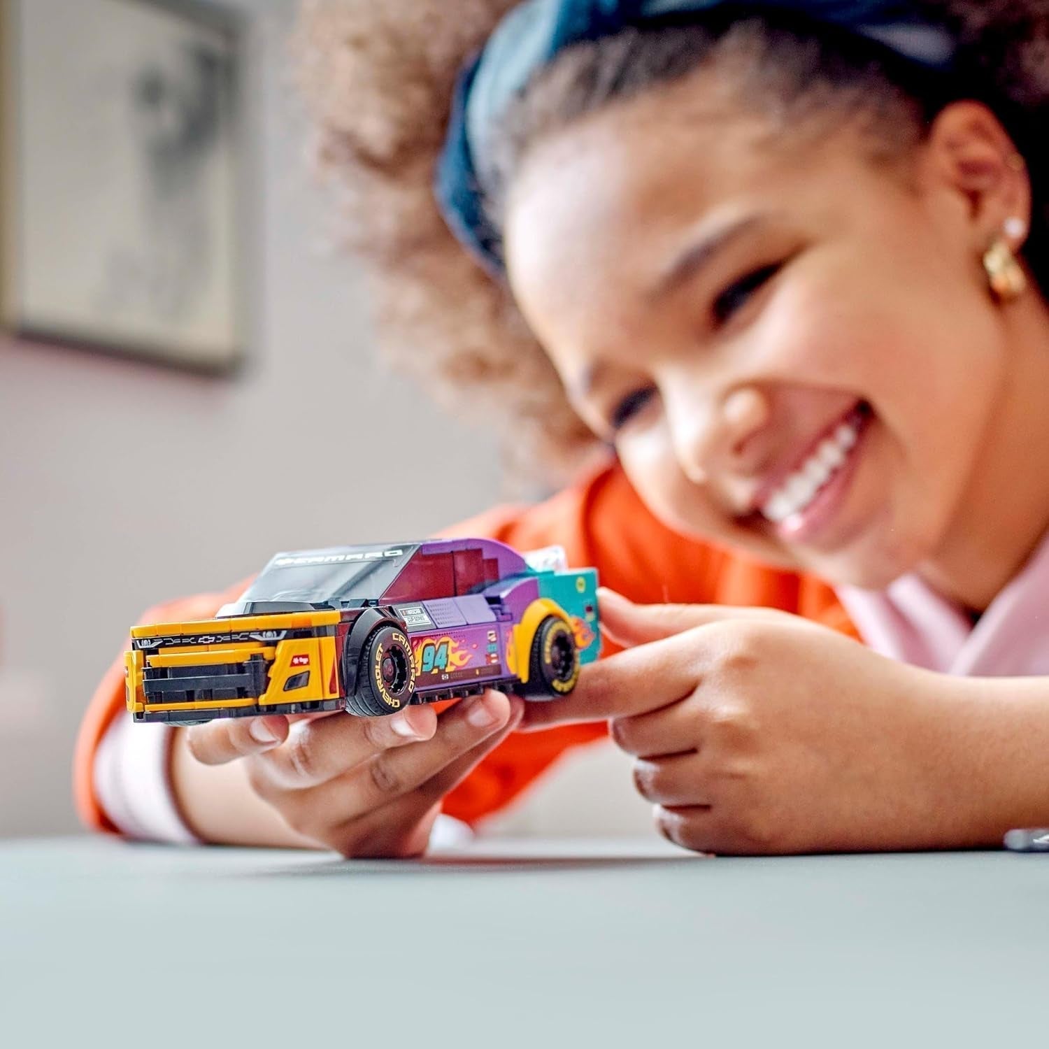 LEGO Speed Champions NASCAR Chevrolet Camaro ZL1 nouvelle génération ; Ensemble de construction et de jeu de voiture de course ; Cadeau pour garçons et filles de plus de 9 ans 76935 Jeux de construction Besuche den LEGO-Store