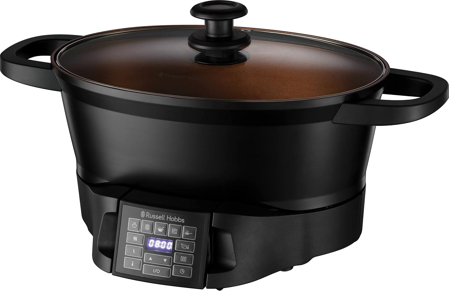 Multicuiseur Russell Hobbs 6,5L, affichage numérique, 8 fonctions de cuisson mijoteuse Naty Shop titre par défaut