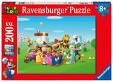 Puzzle pour enfants 100 pièces XXL - Nintendo Super Mario Fun Puzzle Naty Shop Single Ludique, adapté aux enfants